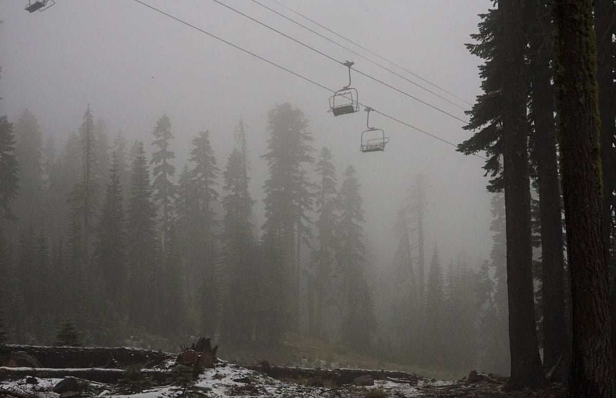 This rare August snow follows a season marked by extreme heat and disruption.  - AP